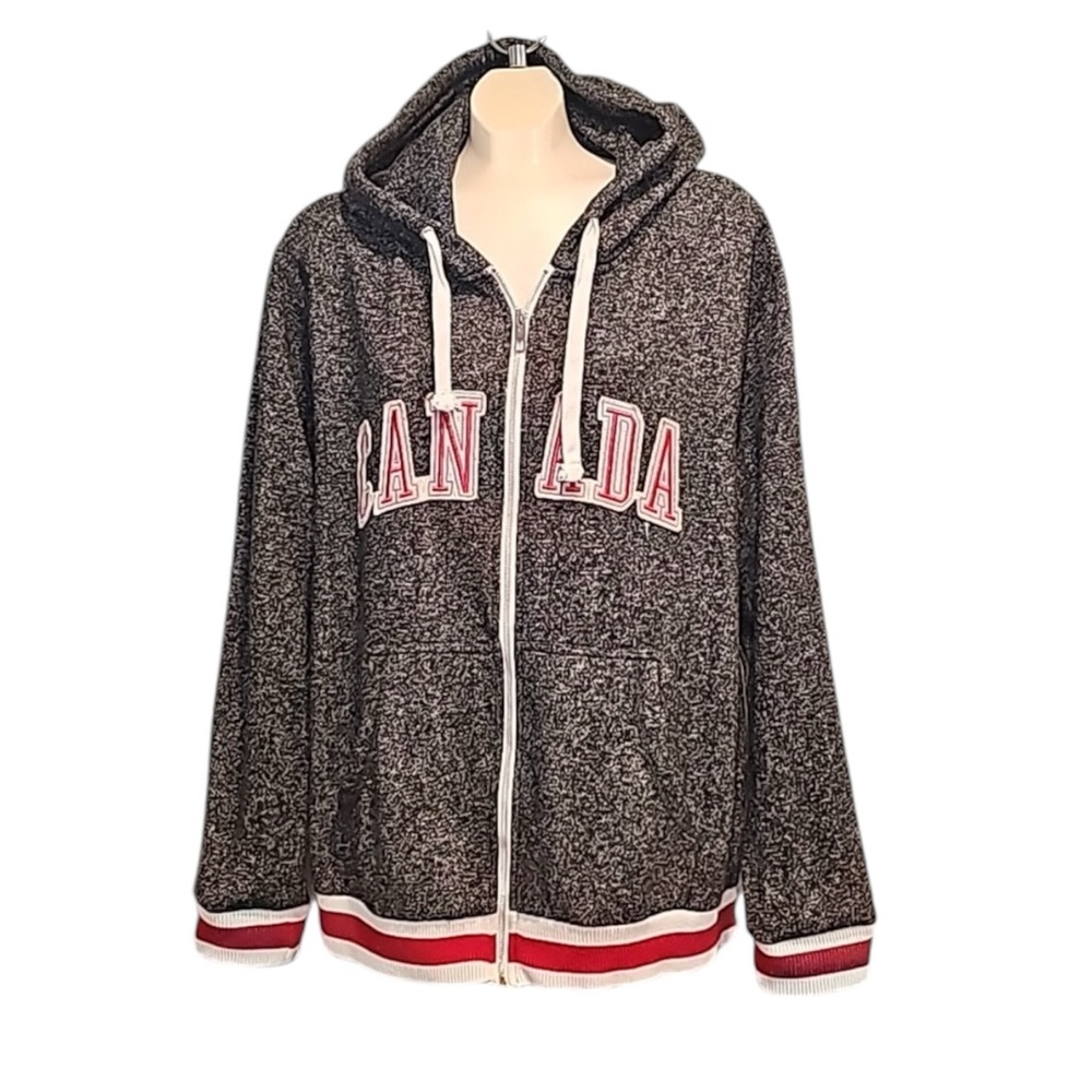 🍄 ATC Zip Up Hooded Sweatshirt, XXL